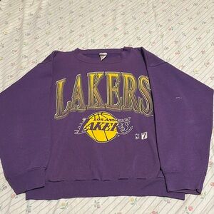 Rare Vintage 90s  Original Logo LA Lakers